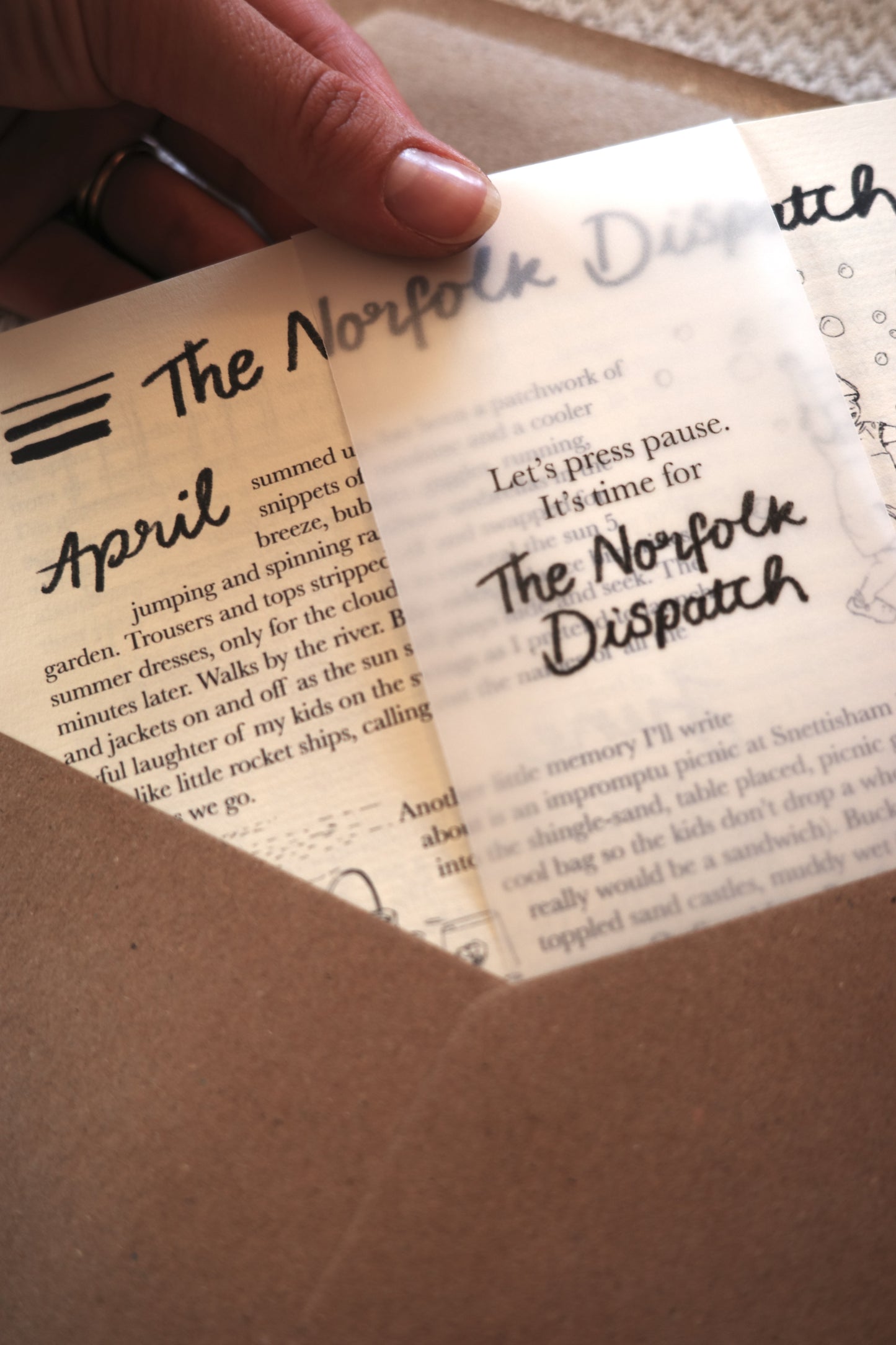 Illustrated letter quarterly subscription